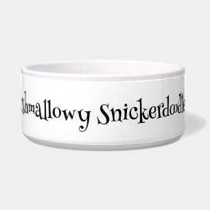 Écuelle SnuggleNames Custom Pet Bowl - Large