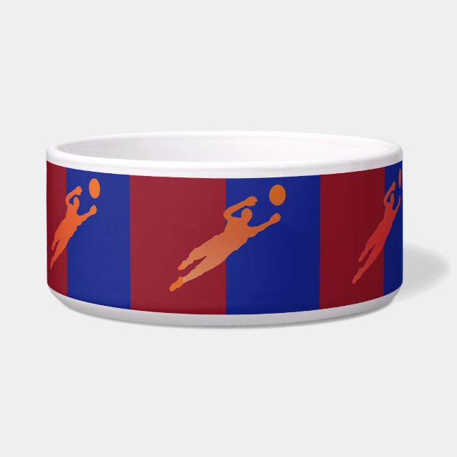 Écuelle Soccer Pet Bowl (Devant)