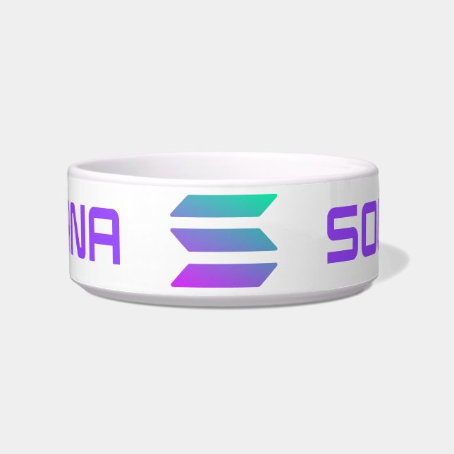 Écuelle Solana Full Logo Pet Bowl (Devant)