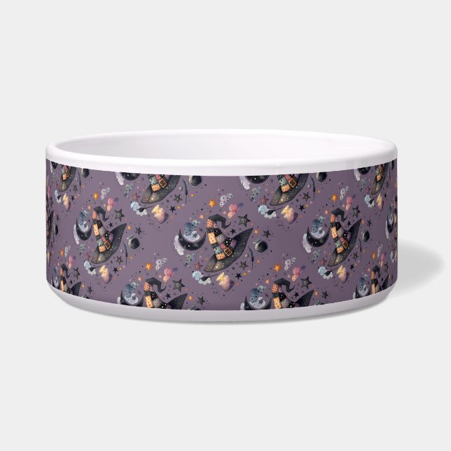 Écuelle Sorcière lunaire Casquette et magie céleste (Devant)