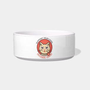 Écuelle Soutenez Vos Chats De Rue Locaux