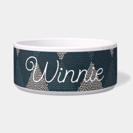 Écuelle Stained Glass Blue Diamond