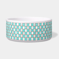 Starburts Turquoise Rétro Grosse botte de chien