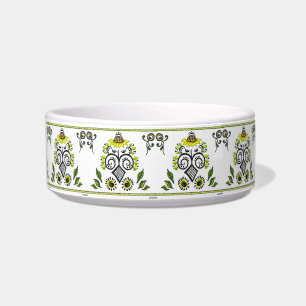 Écuelle Sunflower Folk Motif par Alexandra Cook