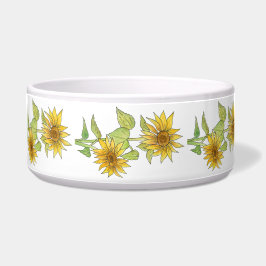 Écuelle Sunflower Pet Bowl