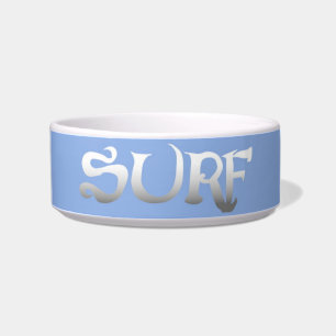 Écuelle Surf bleu moyen animal bol