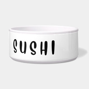 Écuelle Sushi - cuvette en céramique pour animaux de compa