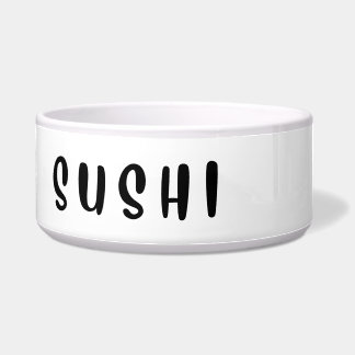 Écuelle Sushi - cuvette en céramique pour animaux de compa