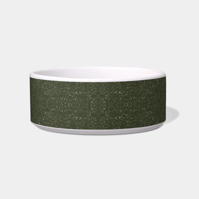 Écuelle Tapis en céramique vert mousse texturé - Personnal (Devant)
