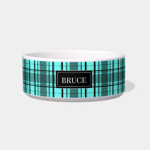 Écuelle Tartan personnalisé nouveau bol pour animaux de co