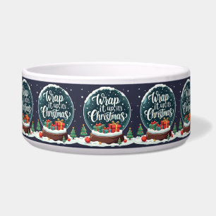 Écuelle Terminer C’est Noël Snow Globe Design