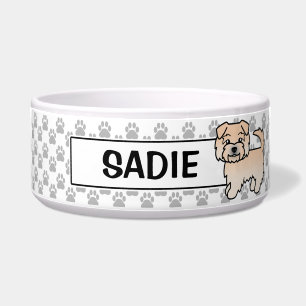 Écuelle Terrier Norfolk Wheaten de bande dessinée Chien & 