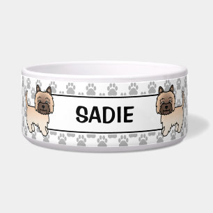 Écuelle Tervueren Cairn Terrier Chien de Dessin Animé Mign