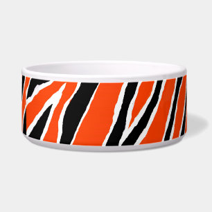 Écuelle Tigre - orange/noir