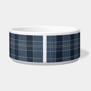 Écuelle tissu motif tartan Campbell céramique poêle Bowl