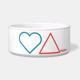 Écuelle "Tomber amoureux du changement" Pet Bowl