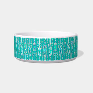 Écuelle Tribal Batik - Turquoise et Aquamarine