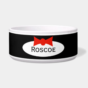 Écuelle Tuxedo Dapper Boy Bow Cravate personnalisée