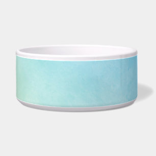 Écuelle Un bol en céramique avec une texture marbrée bleu