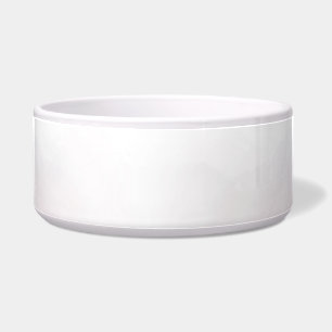 Écuelle Un bol en céramique blanc simple avec une finition