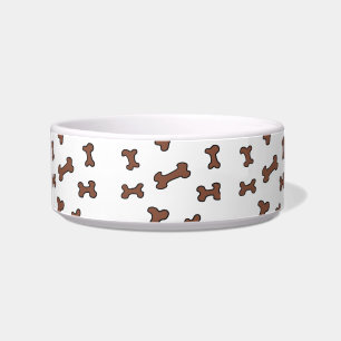 Écuelle Un plat de grand chien avec le grand art là-dessus