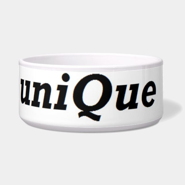 Écuelle uniQue (Devant)