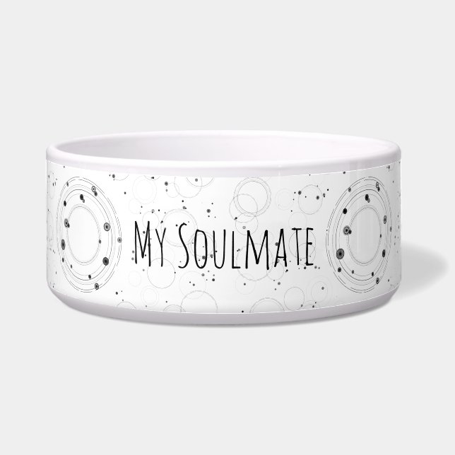 Écuelle Univers monochromatique élégant (Devant)