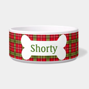 Écuelle Vacances Plaid Personnalisé Pet Bowl