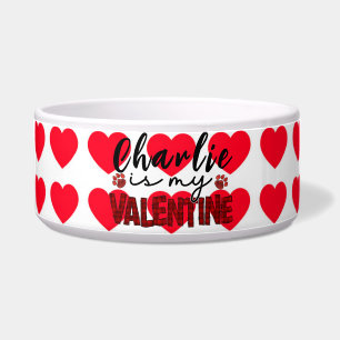 Écuelle Valentine Pet Bowl - Photo personnalisée / Design