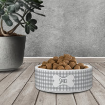 Vérification de buffle gris moderne avec nom dans 
