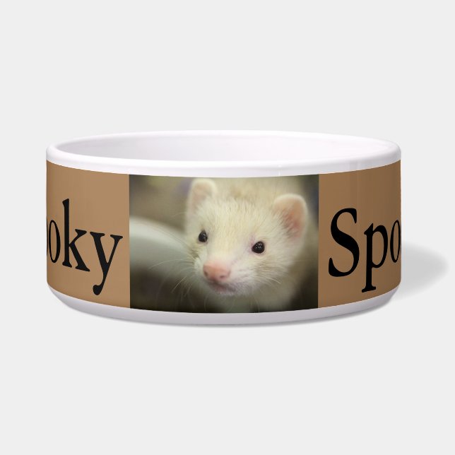 Écuelle Visage de furet (Devant)