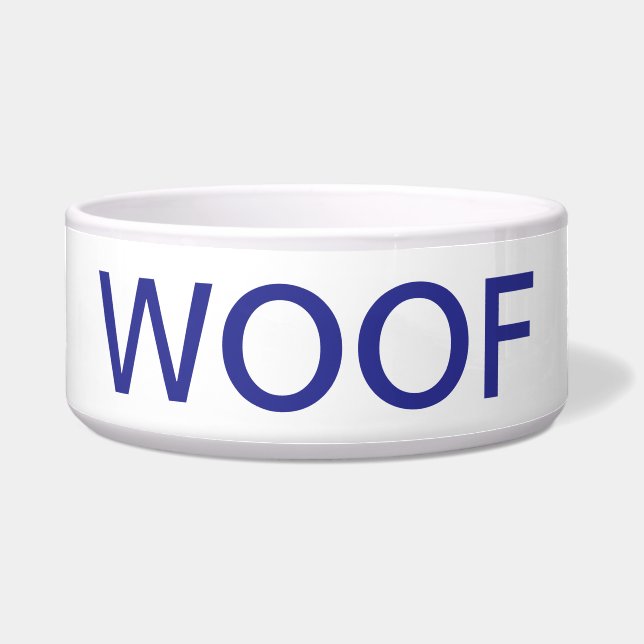 Écuelle WOOF chien bol (Devant)