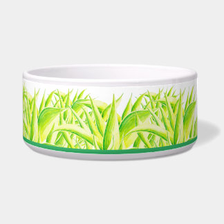 Écuelle Zebra Iris dans un bol de salade
