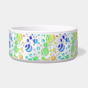 Écuelle Zebra Rainbow et White Print