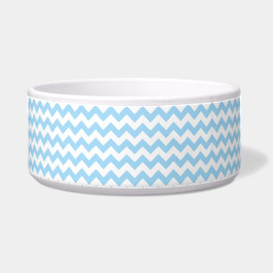 Écuelle Zigzag bleu, Chevron bleu, Motif géométrique