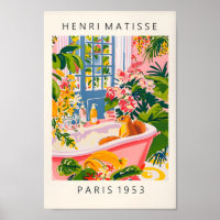 Écureuil Dans La Baignoire Poster Drôle, Décor De