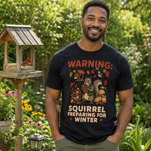 Écureuil d'avertissement Préparation pour T-Shirt 