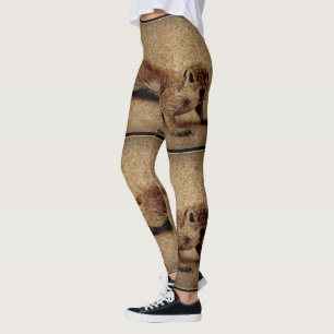 Écureuil moulu de Legging "Charlie de rampement"
