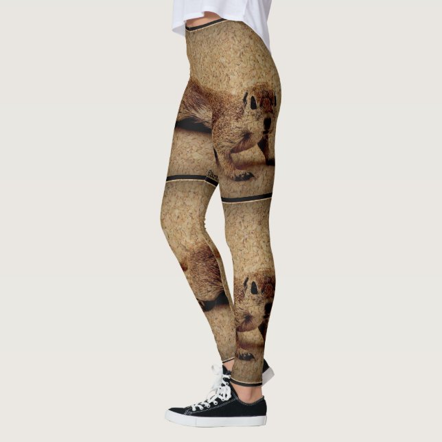 Écureuil moulu de Legging "Charlie de rampement" (Gauche)