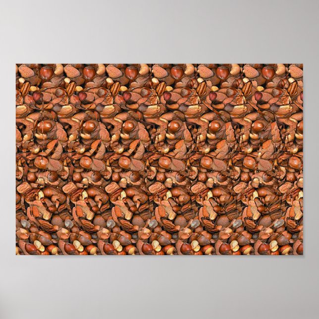 Écureuil Nutcracker - Impression 3D cachée (Devant)