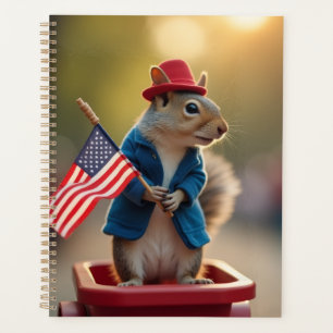 Écureuil patriotique