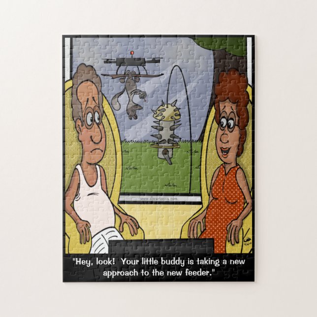 Écureuil Proof Jigsaw Puzzle 252 pièces (Vertical)