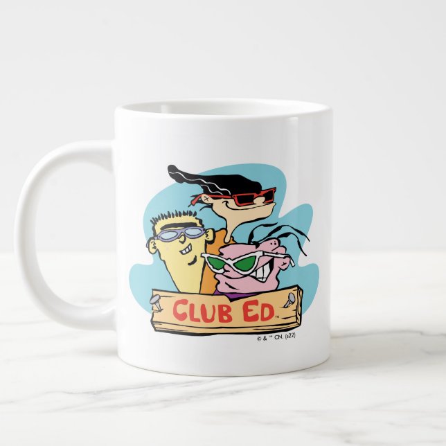 Ed, Edd, n Eddy - Club Ed Jumbo-Tasse (Links)