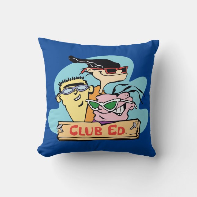 Ed, Edd, n Eddy - Club Ed Kissen (Vorderseite)