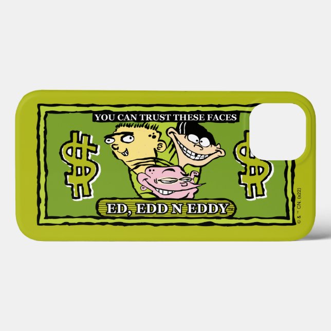 Ed, Edd, n Eddy Dollar Bill Case-Mate iPhone Hülle (Rückseite (Horizontal))