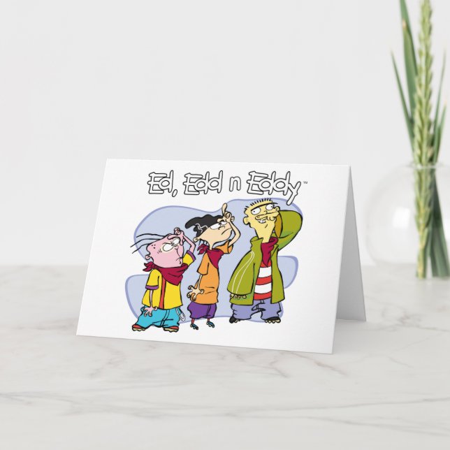 Ed, Edd, n Eddy Hand Signs Karte (Vorderseite)