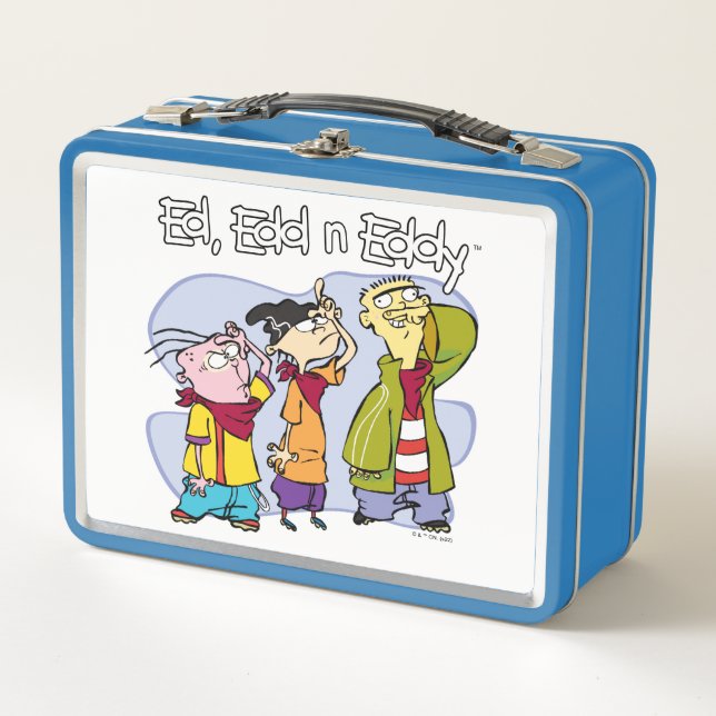 Ed, Edd, n Eddy Hand Signs Metall Brotdose (Vorderseite)