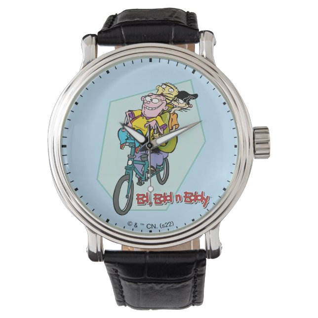 Ed, Edd, n Eddy on a Bike Armbanduhr (Vorderseite)