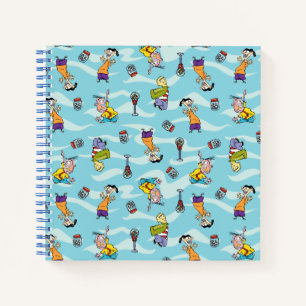 Ed, Edd, n Eddy Pattern Notizbuch