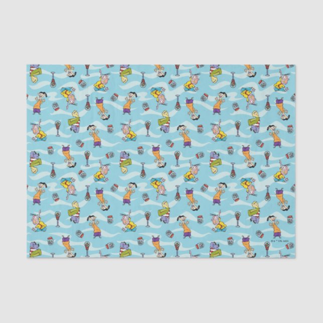 Ed, Edd, n Eddy Pattern Seidenpapier (Vorderseite)